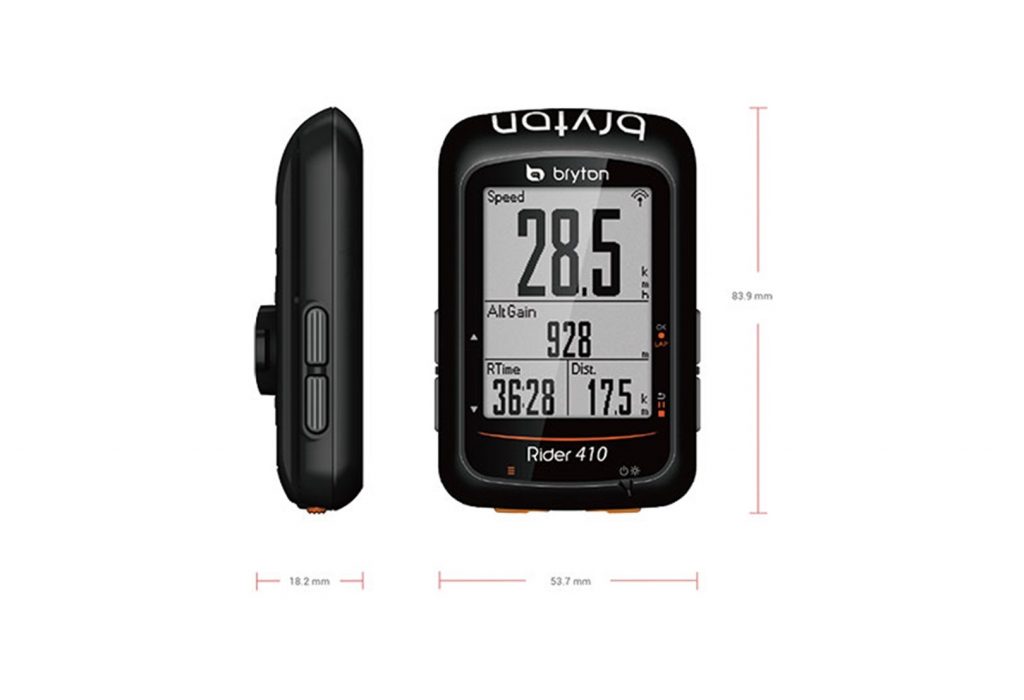 bryton 410 vs garmin 520