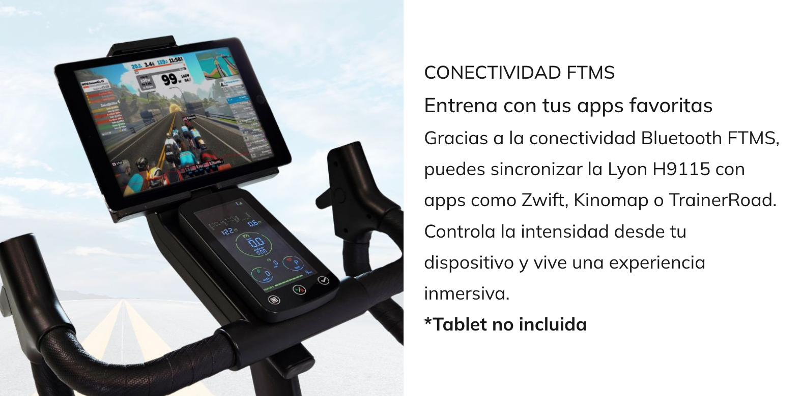 Bicicleta Ciclo Indoor BH LYON H9115 - Imagen 3